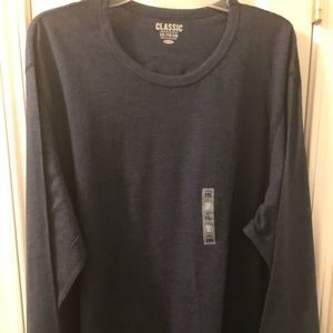 Oh navy long sleeve T-shirt